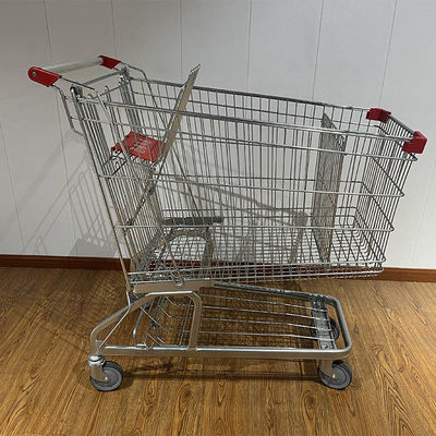 खरीदें 240L Storage Convenience Store Grocery Carts Durable German type Supermarket Shopping Trolley ऑनलाइन निर्माण