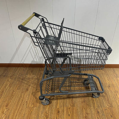 खरीदें 150L Store CE Certificate Elevator Wheel Steel Shopping Cart ऑनलाइन निर्माण